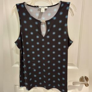 NWT White House Black Market sleeveless top.  Size large.